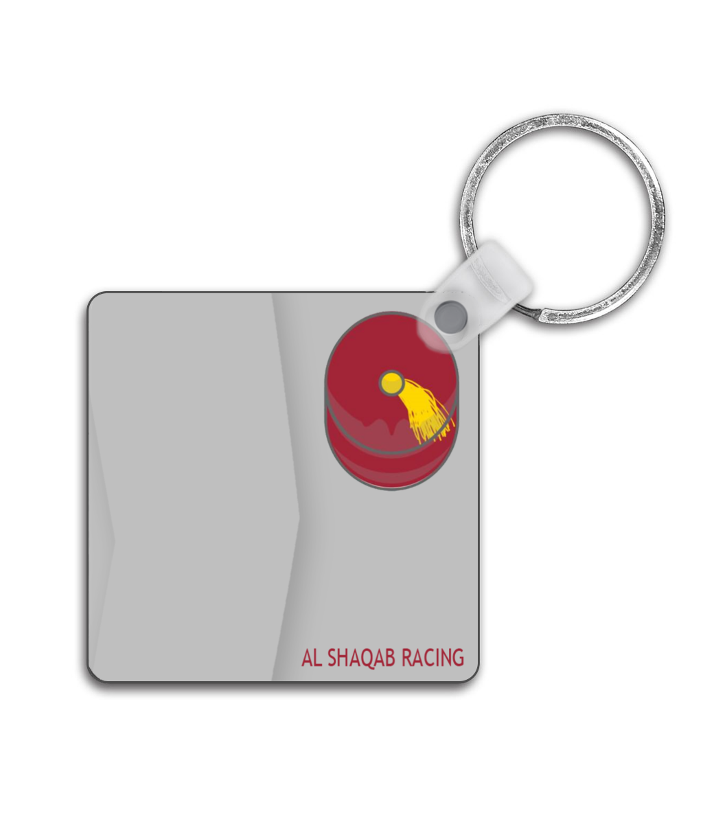 Al Shaqab - Horse Racing Silks Keyring