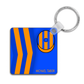 Michael Tabor Silks - Double Sided Keyring