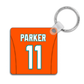 Miami - Personalised Keyring