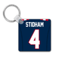 New England - Personalised Keyring