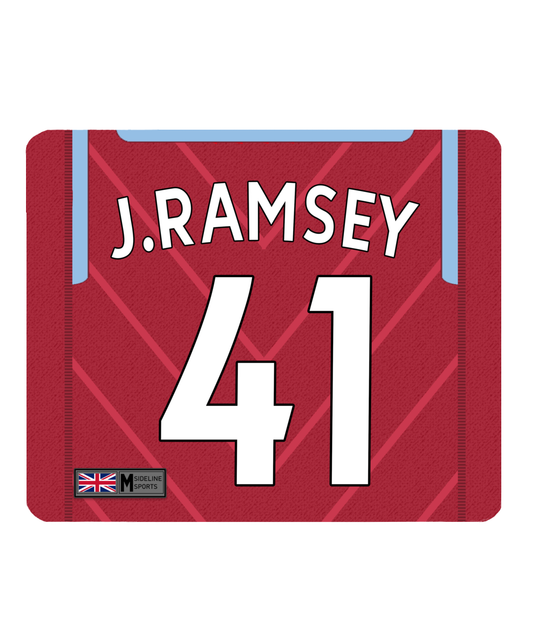 Aston Villa 22/23 - Personalised Home Shirt Mouse Mat