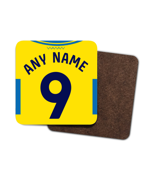 Sheffield Wednesday - Personalised Away Drinks Coaster