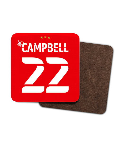 Huddersfield Town - Personalised Away Drinks Coaster
