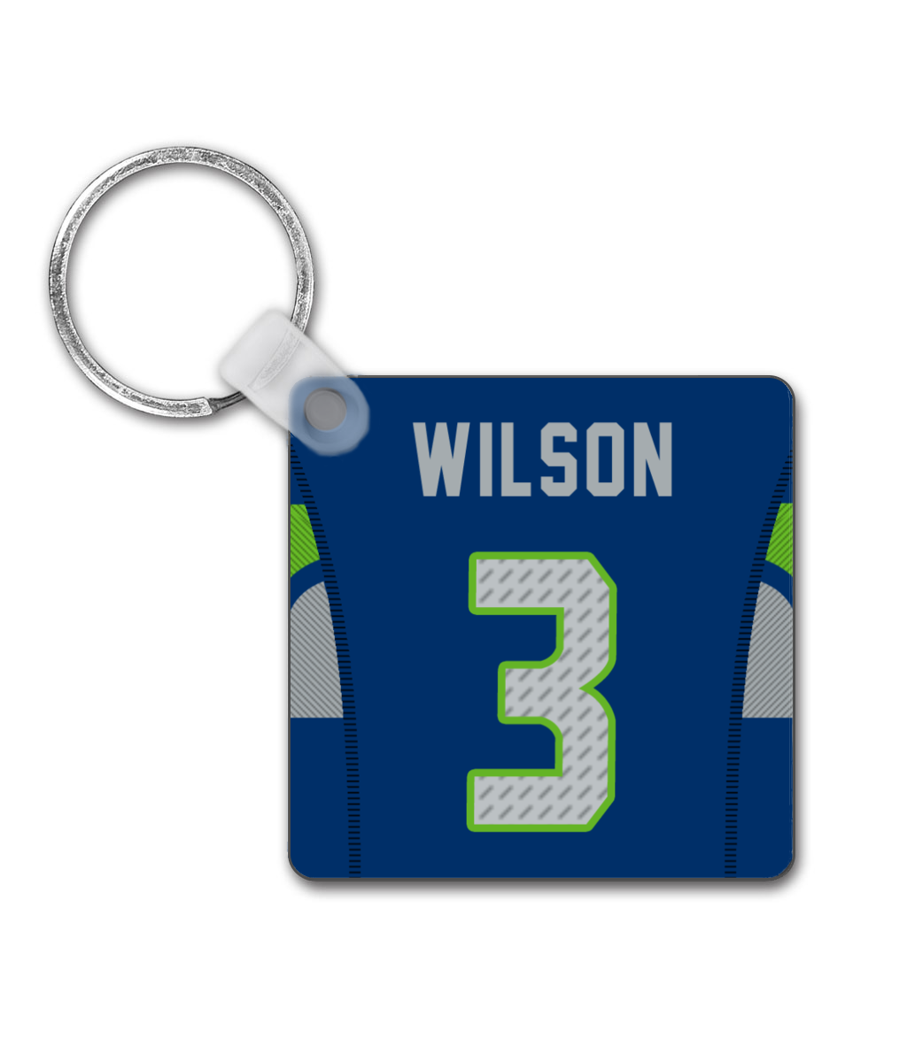 Seattle - Personalised Keyring
