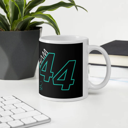 Lewis Hamilton 44 Silverstone Mug