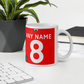 Wales Home / Away Rugby Shirt Mug